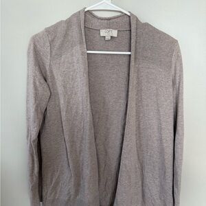 LOFT Women's Light Brown Cardigan